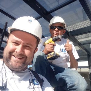 Equipe em Obra